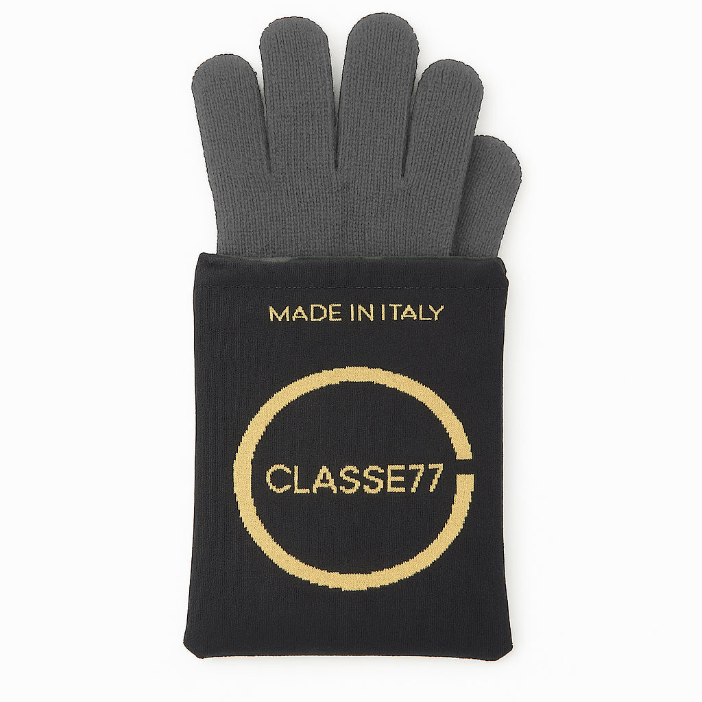 Guanti in puro cachemire da uomo - Made in Italy
