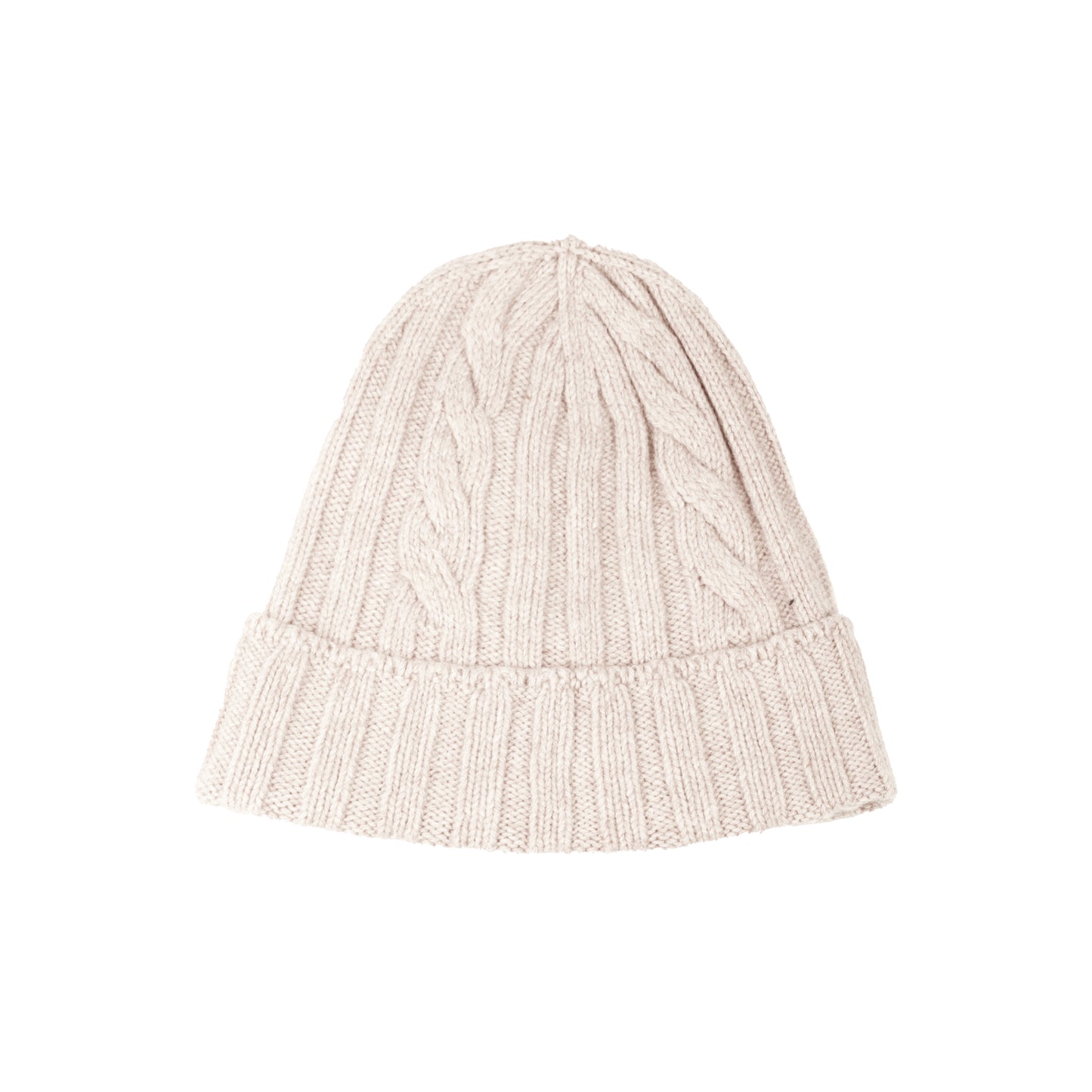 Cappello in Lana con Fantasia di Cucitura a Treccia - Unisex - Made in Italy