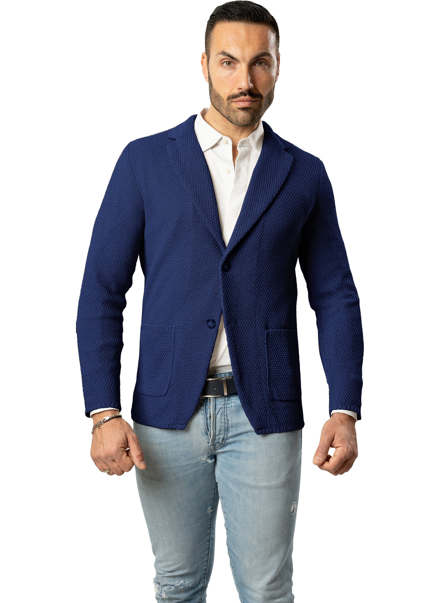Blazer in Cotone modello Chicco di Riso - Made in Italy