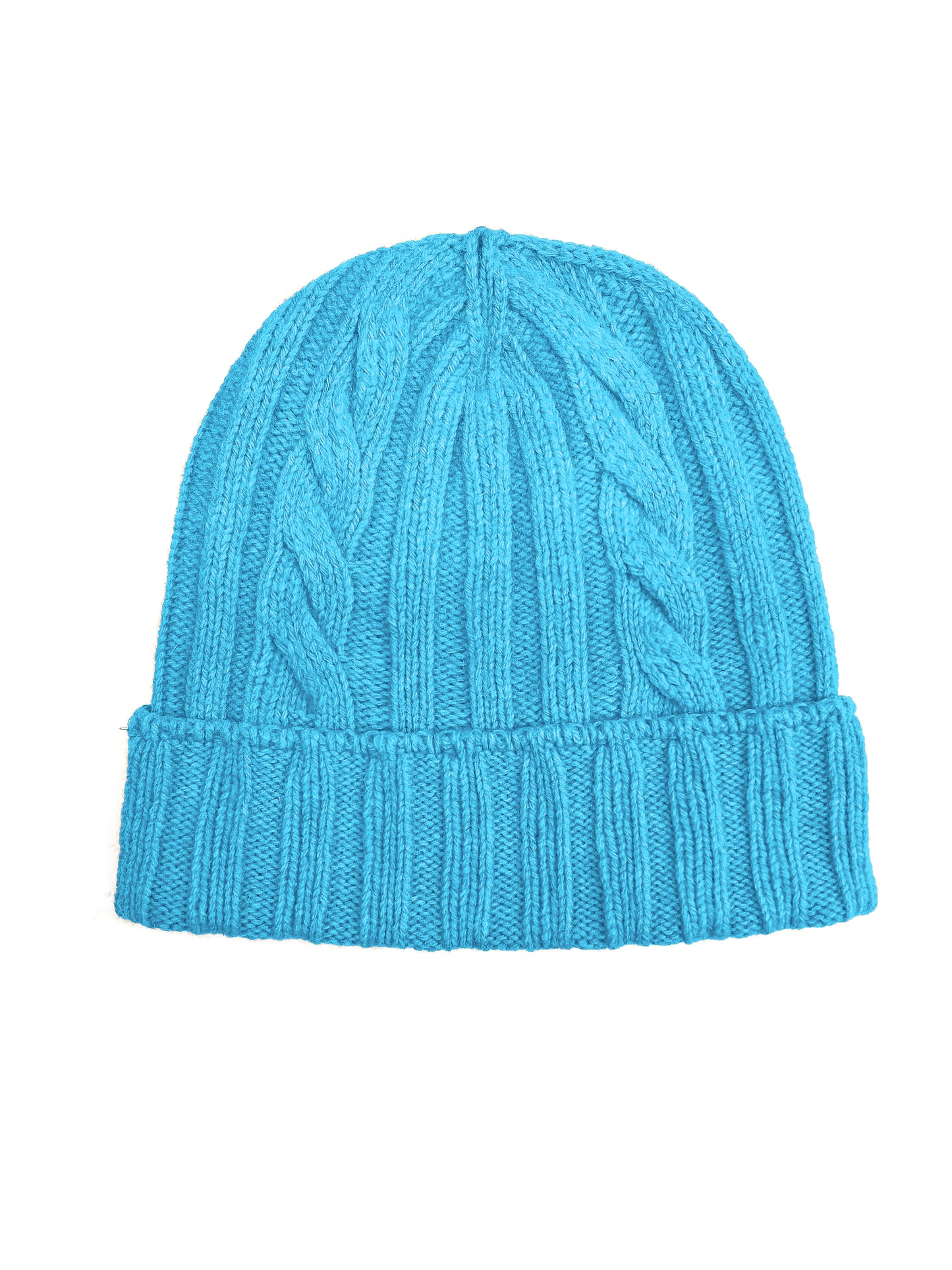 Cappello in Lana con Fantasia di Cucitura a Treccia - Unisex - Made in Italy