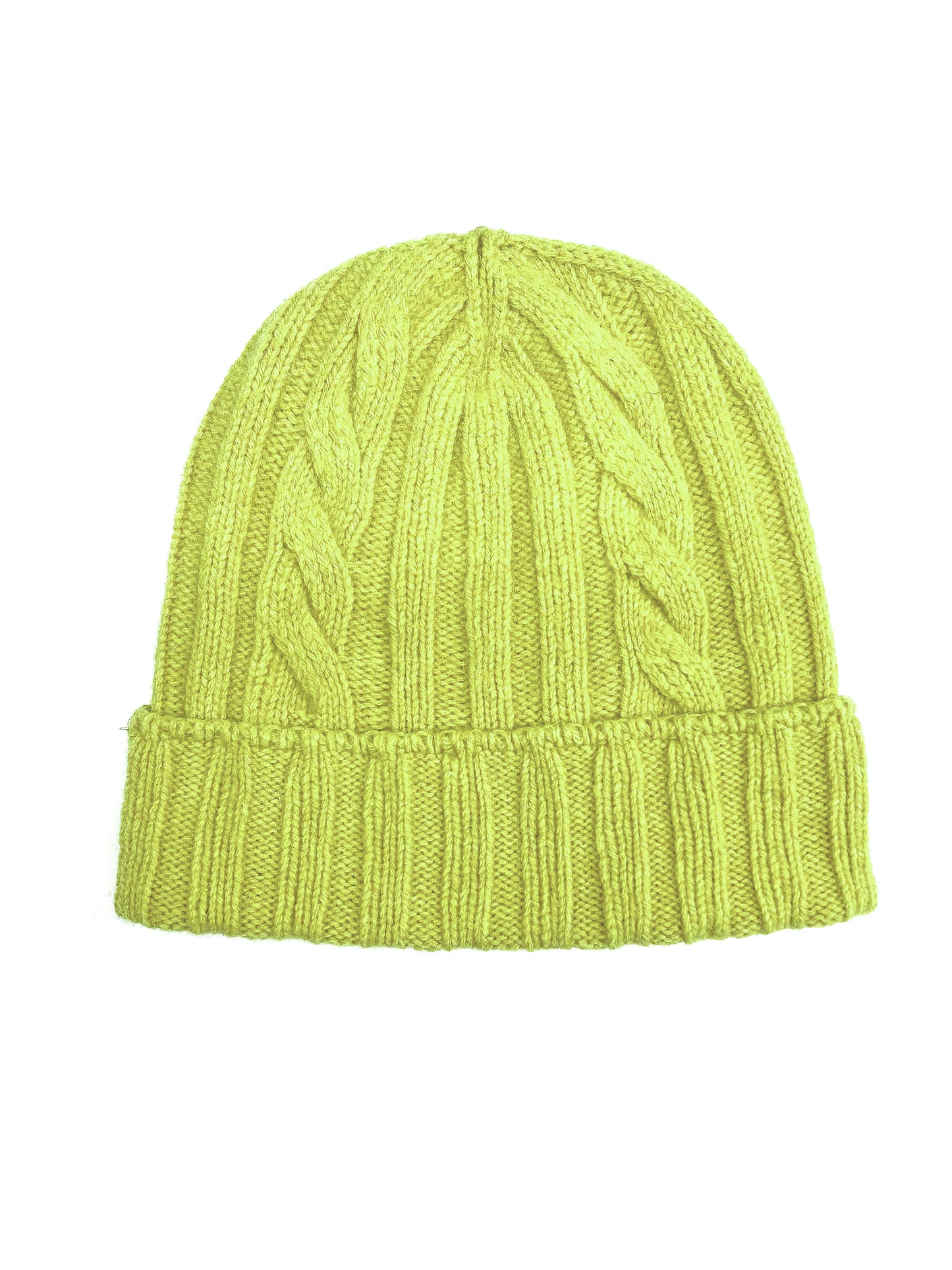 Cappello in Lana con Fantasia di Cucitura a Treccia - Unisex - Made in Italy