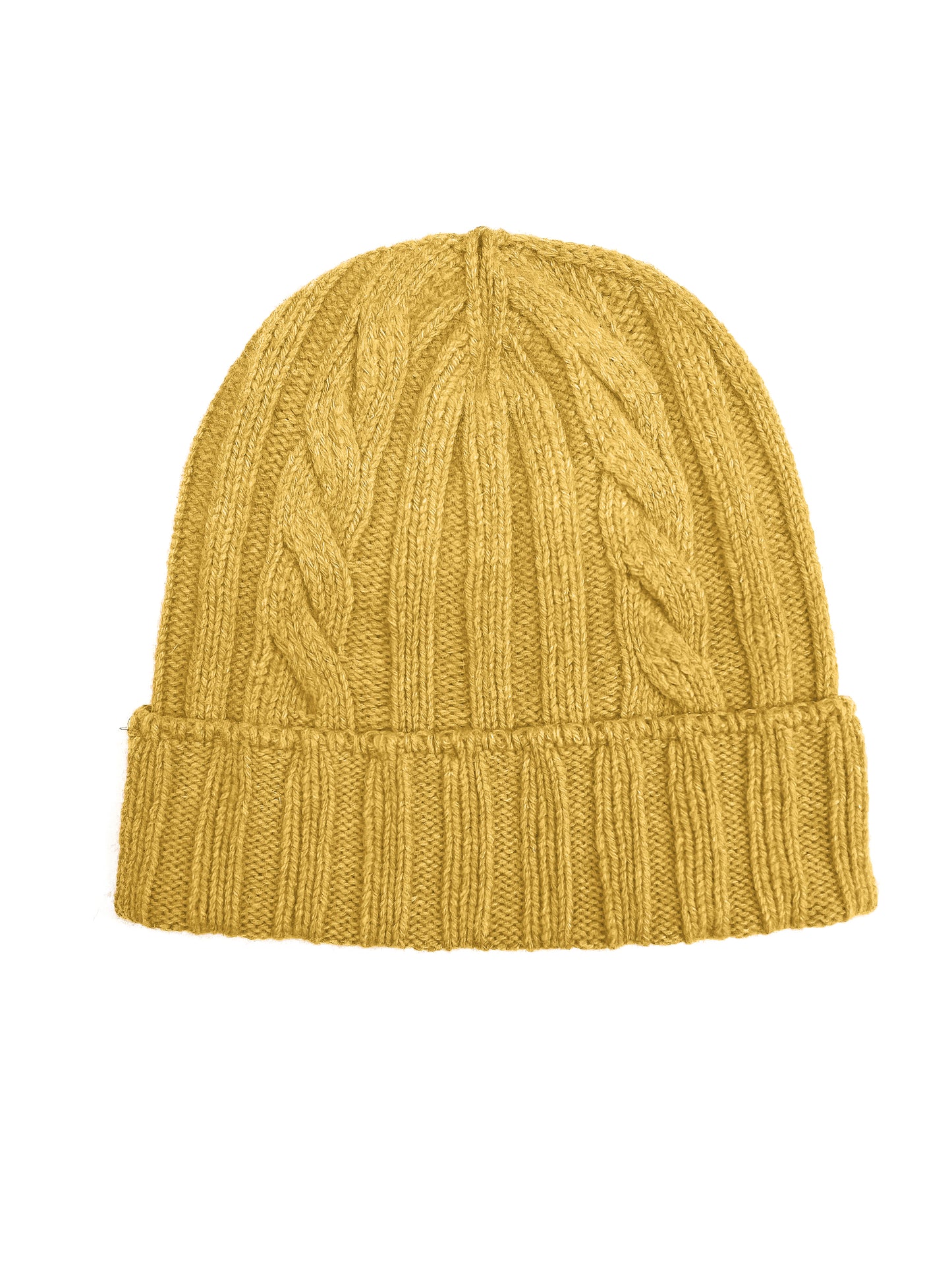 Cappello in Lana con Fantasia di Cucitura a Treccia - Unisex - Made in Italy