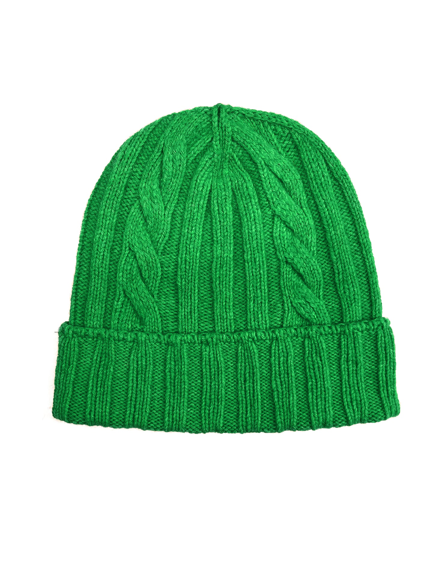 Cappello in Lana con Fantasia di Cucitura a Treccia - Unisex - Made in Italy
