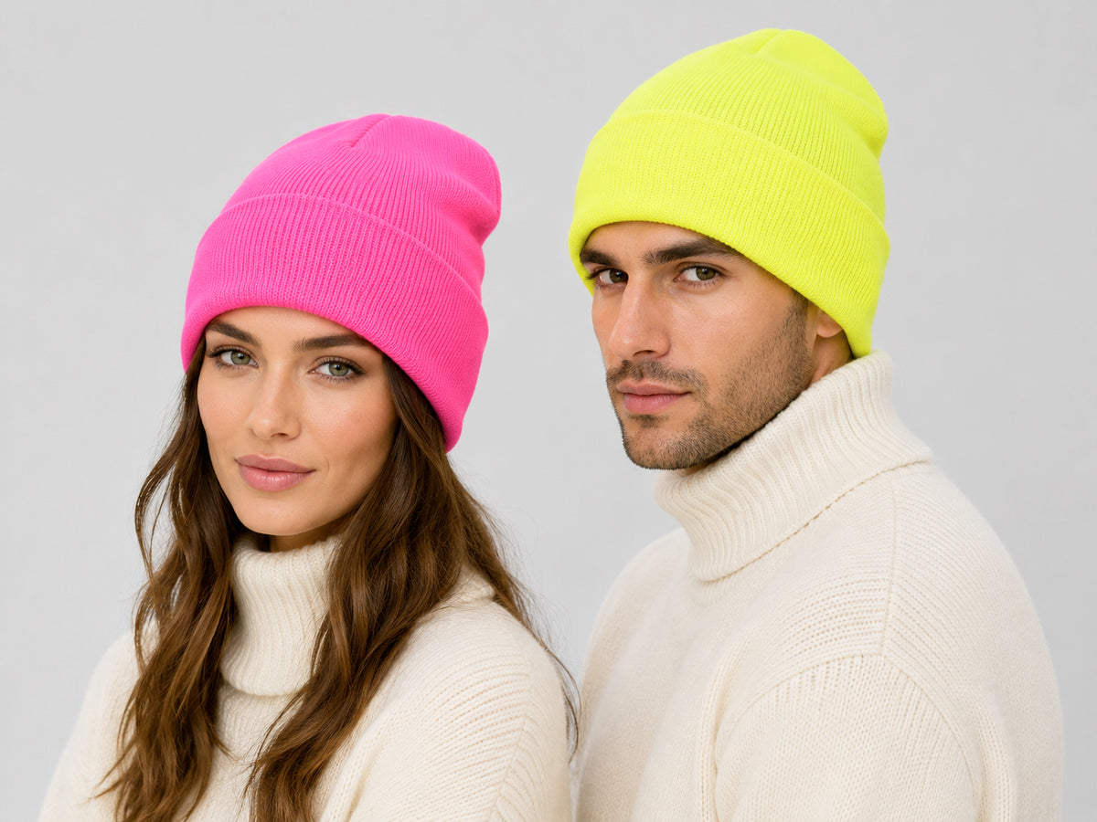 Berretto Unisex in Lana Merino, Cappello Invernale Made in Italy