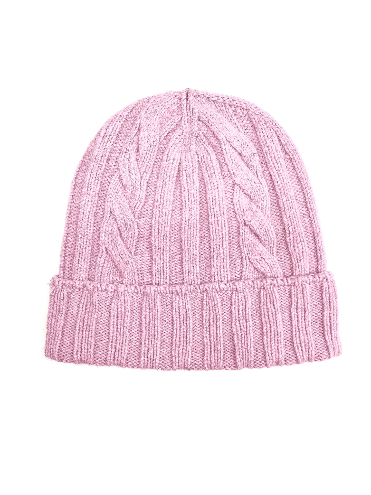 Cappello in Lana con Fantasia di Cucitura a Treccia - Unisex - Made in Italy
