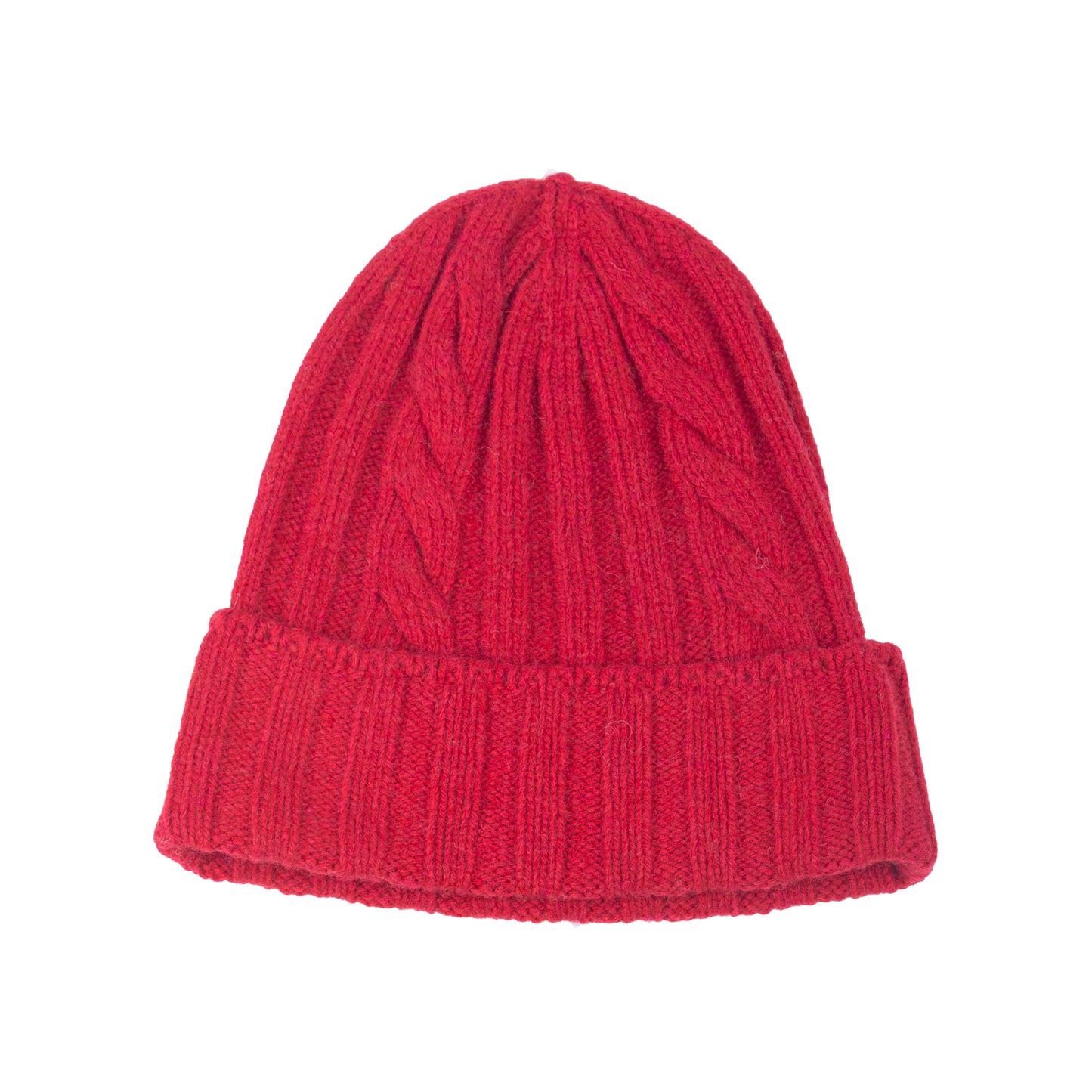Cappello in Lana con Fantasia di Cucitura a Treccia - Unisex - Made in Italy