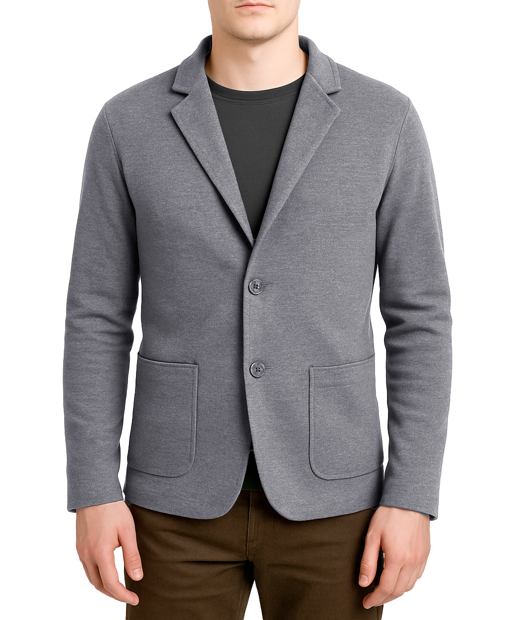 Blazer punto Milano in lana - Made in Italy