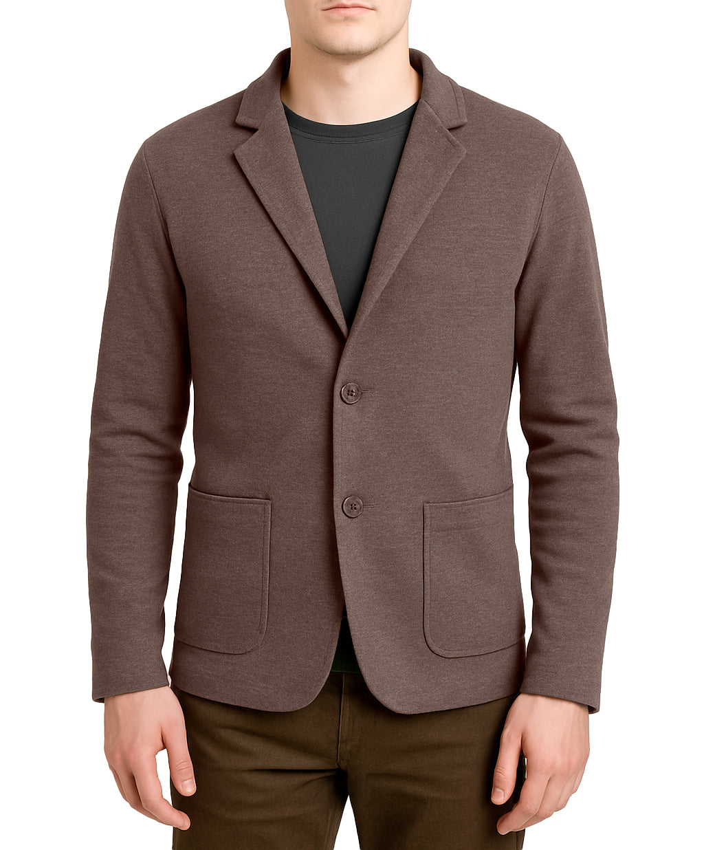 Blazer punto Milano in lana - Made in Italy