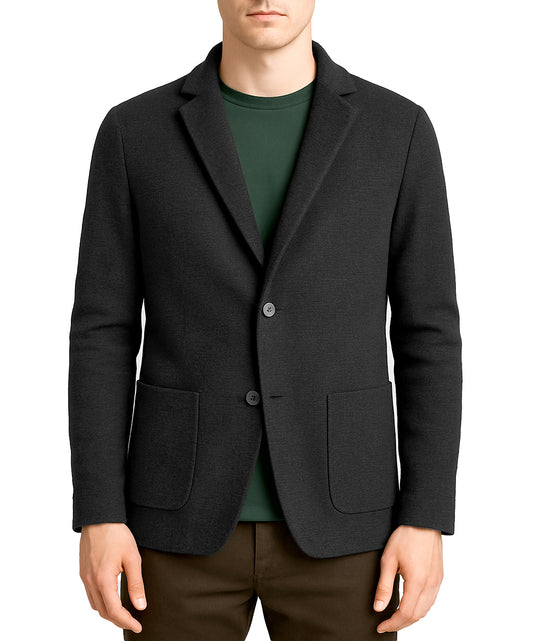 Blazer punto Milano in lana - Made in Italy