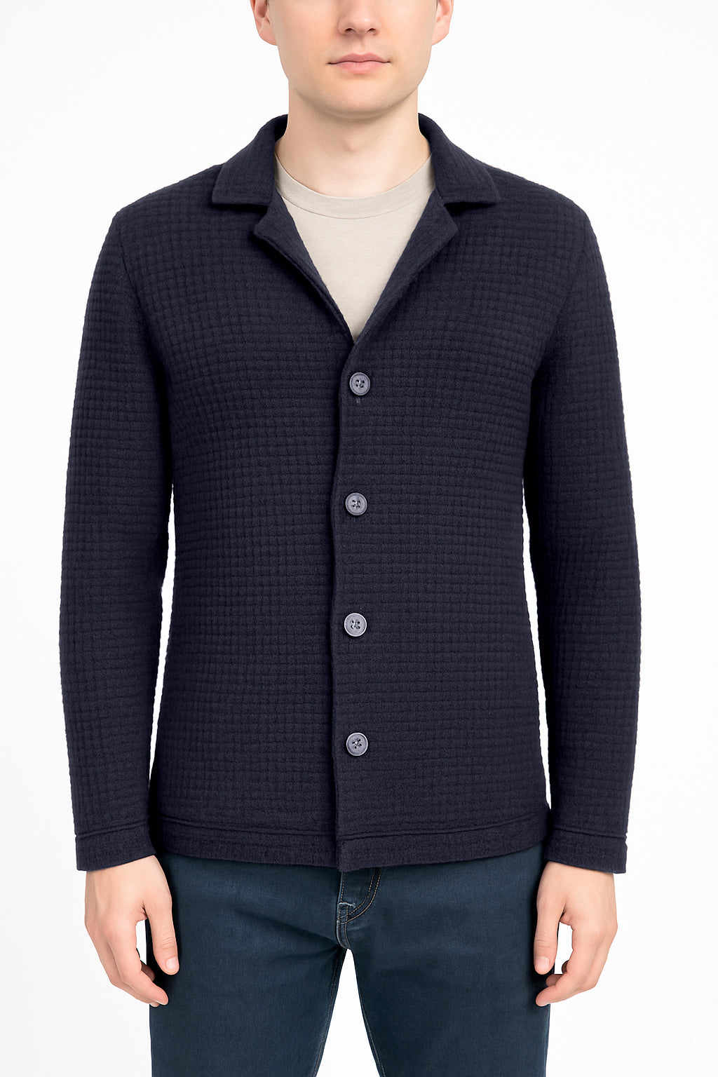 Blazer Bark in pura lana da Uomo -  Made in Italy