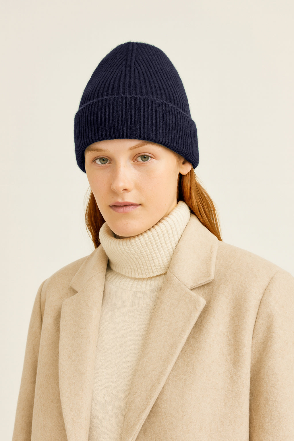 Berretto in Maglia al 100% in Lana a coste 1X1 - Unisex - Made in Italy