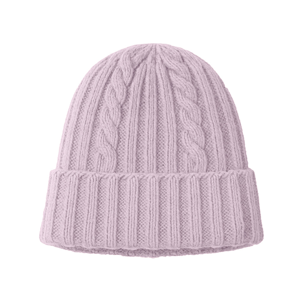 Cappello in Lana con Fantasia di Cucitura a Treccia - Unisex - Made in Italy
