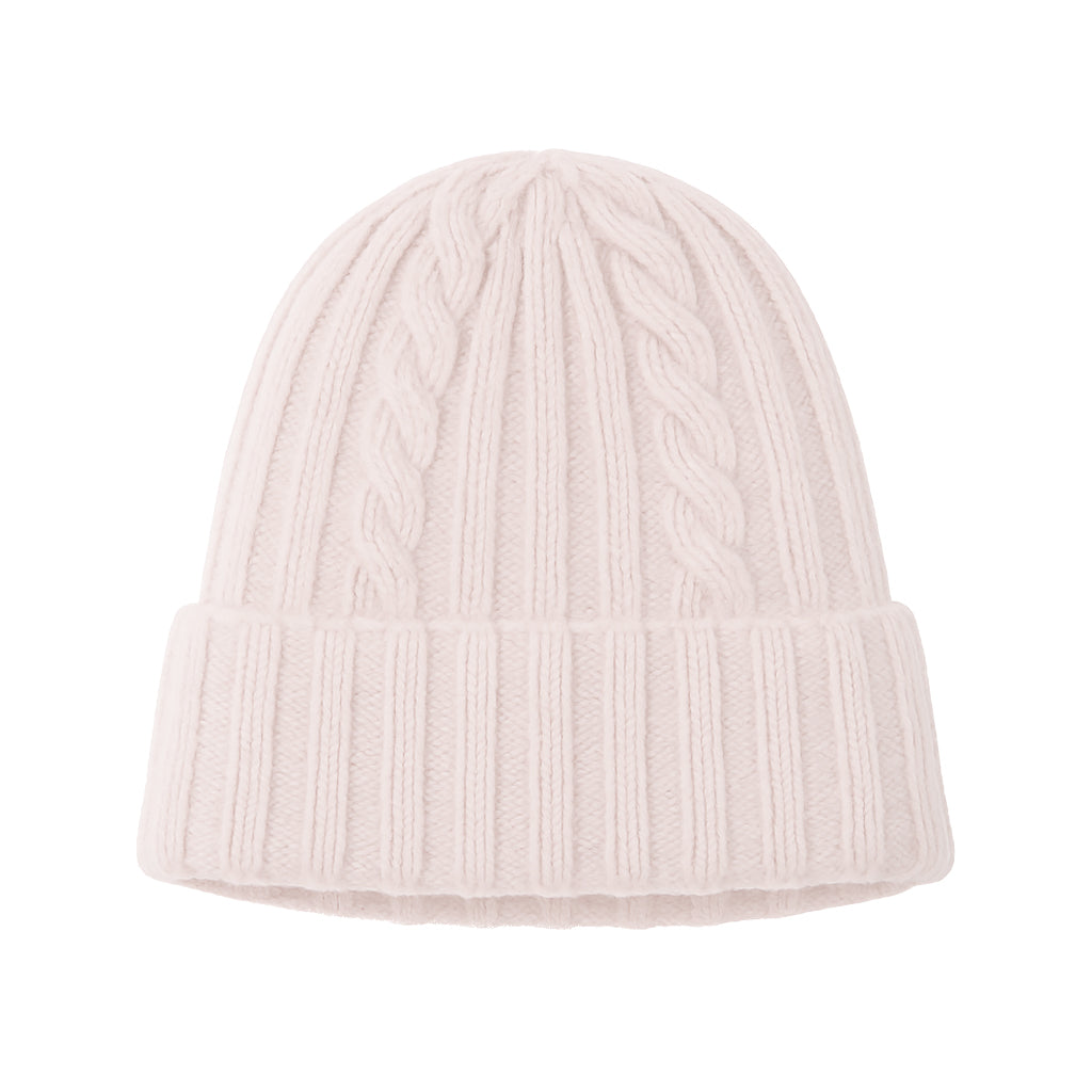 Cappello in Lana con Fantasia di Cucitura a Treccia - Unisex - Made in Italy