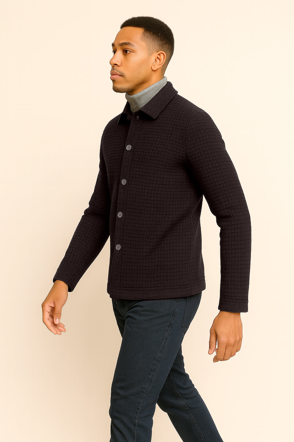 Blazer Bark in pura lana da Uomo -  Made in Italy