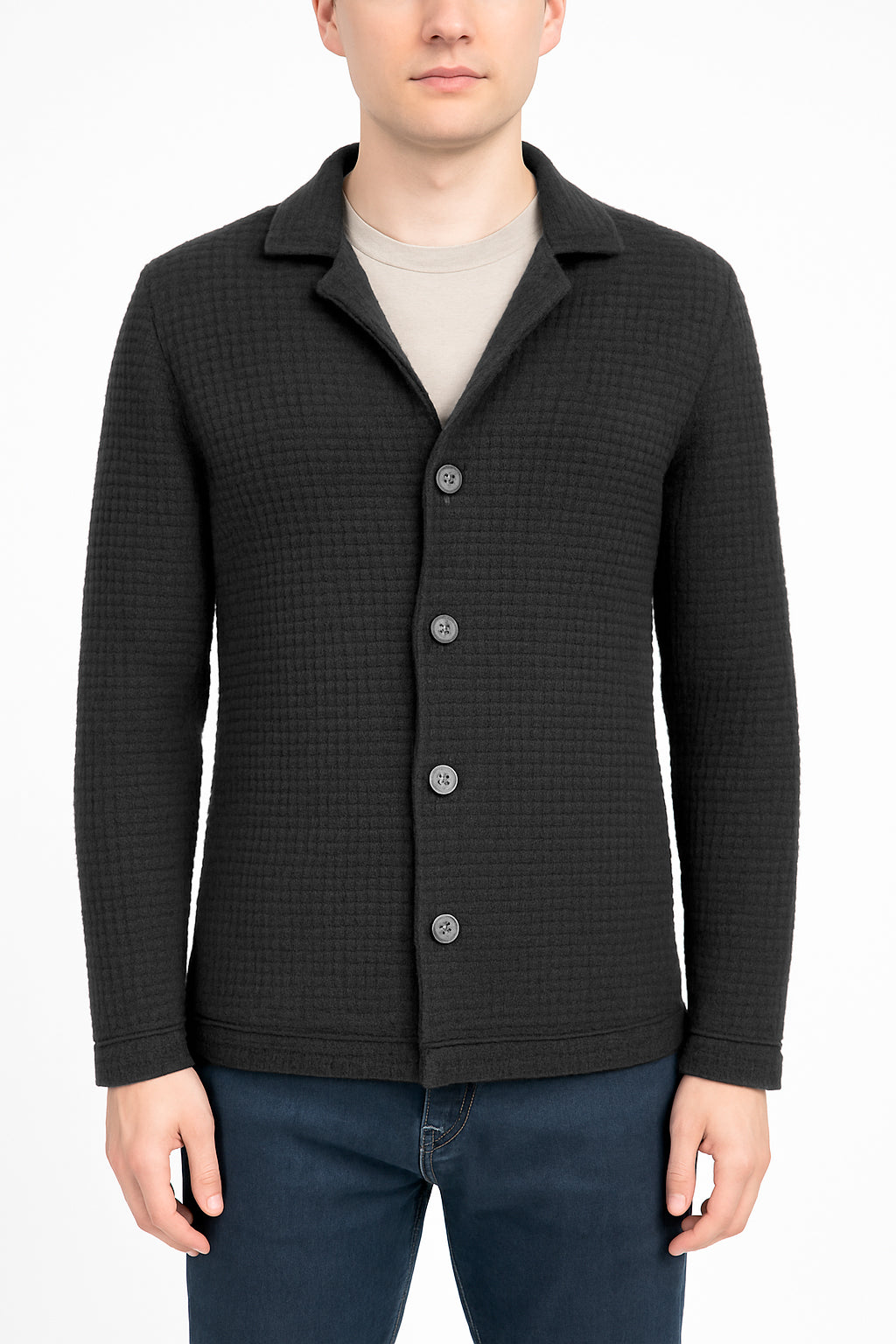 Blazer Bark in pura lana da Uomo -  Made in Italy