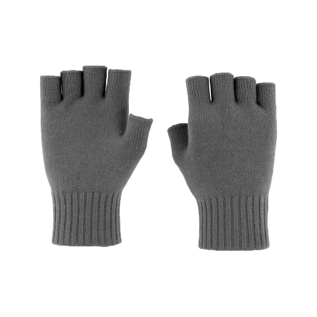 Guanti mezze dita in Lana misto Cashmere  da Uomo - Made in Italy