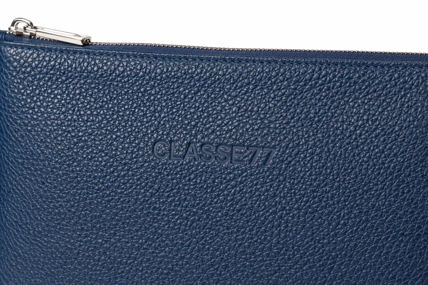 Pochette Uomo in Vera Pelle Made in Italy – Clutch Porta Documenti Slim 27 x 20 x 0,4 cm con Laccio Laterale e Zip in Metallo – Elegante Custodia Business