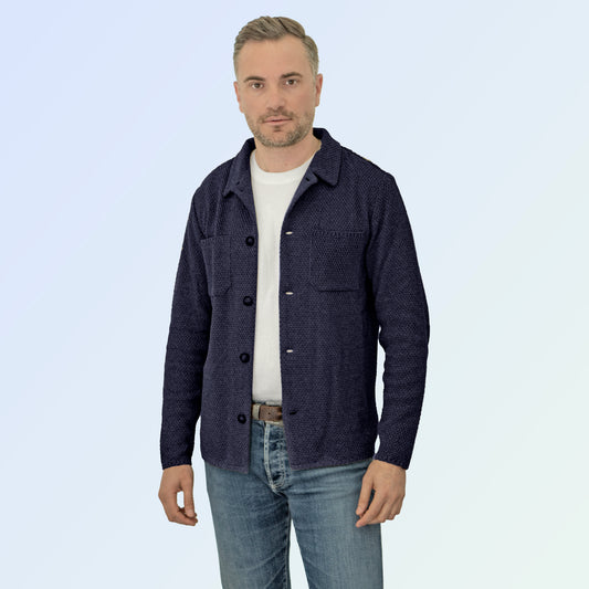 Giacca  camicia in cotone - Artigianale, Made in Italy