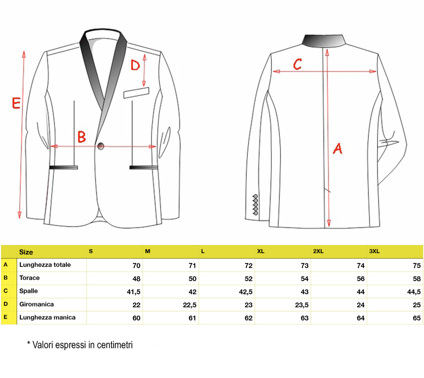Blazer Sartoriale in Lana Blu  - Made in Italy