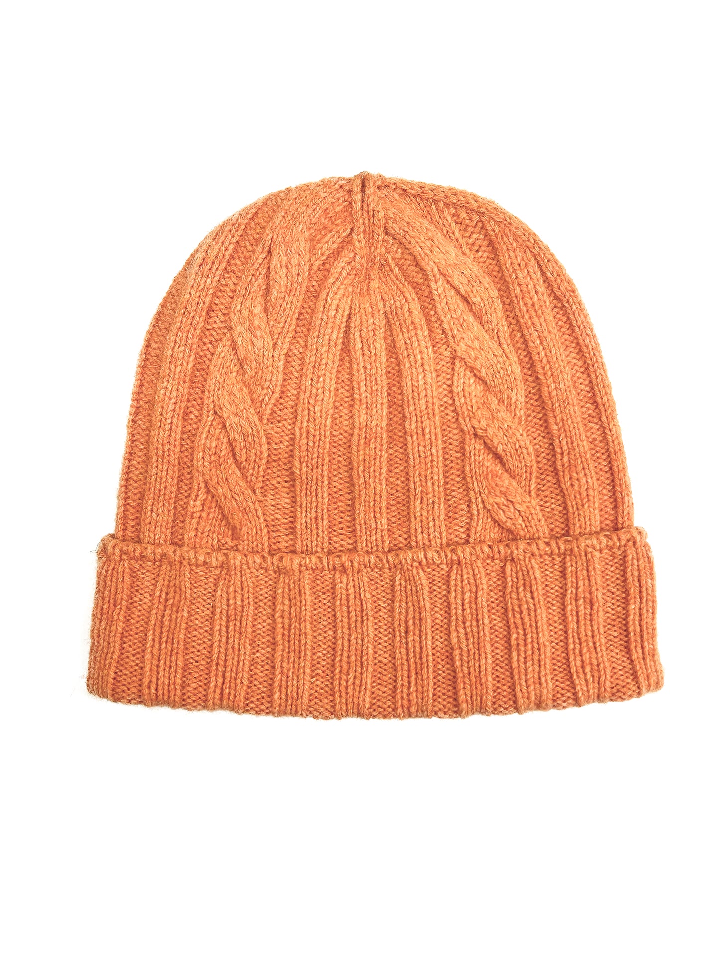 Cappello in Lana con Fantasia di Cucitura a Treccia - Unisex - Made in Italy