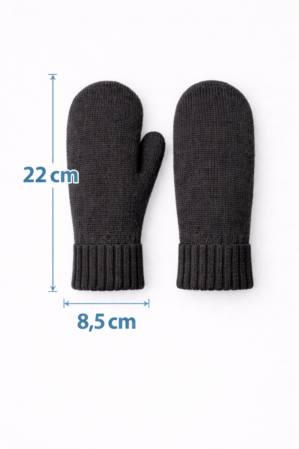 Muffole da donna in lana misto cashmere