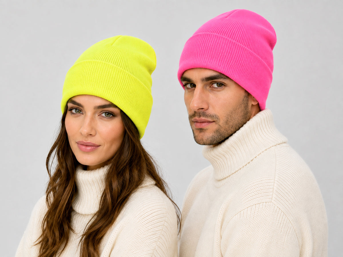 Berretto Unisex in Lana Merino, Cappello Invernale Made in Italy