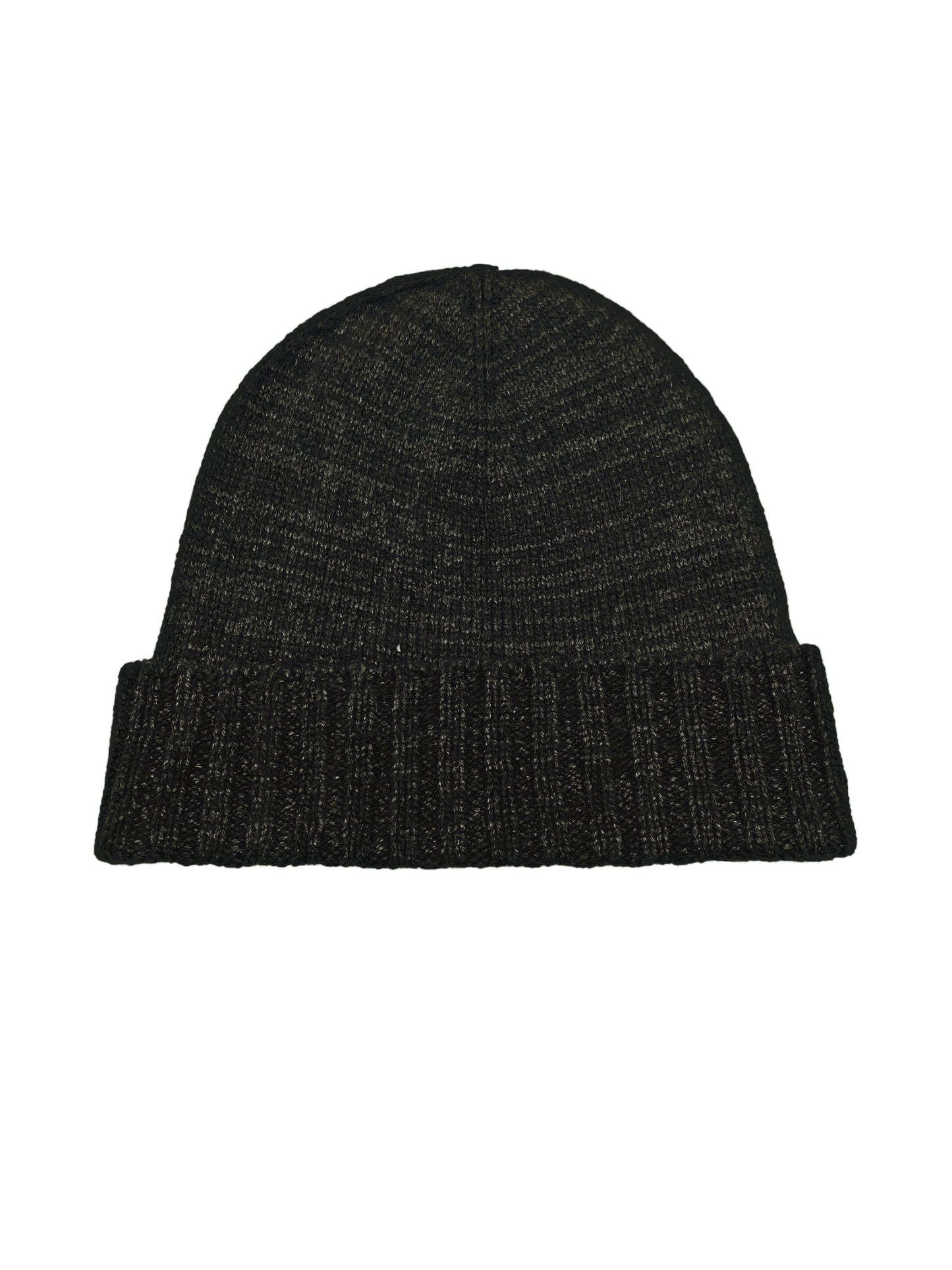 Cappello di Lana misto Cashmere  con Risvolti a Coste – Unisex - Made in Italy
