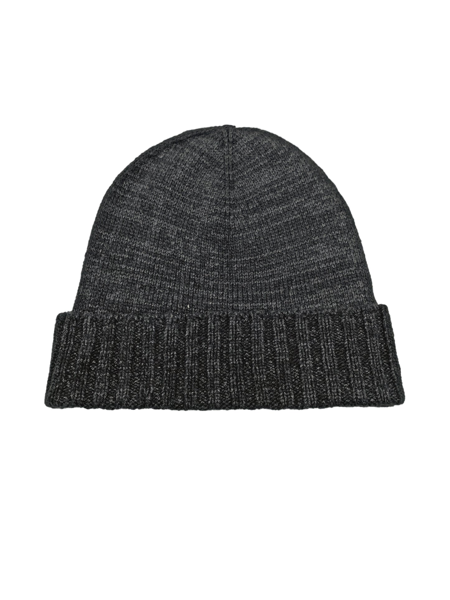 Cappello di Lana misto Cashmere  con Risvolti a Coste – Unisex - Made in Italy