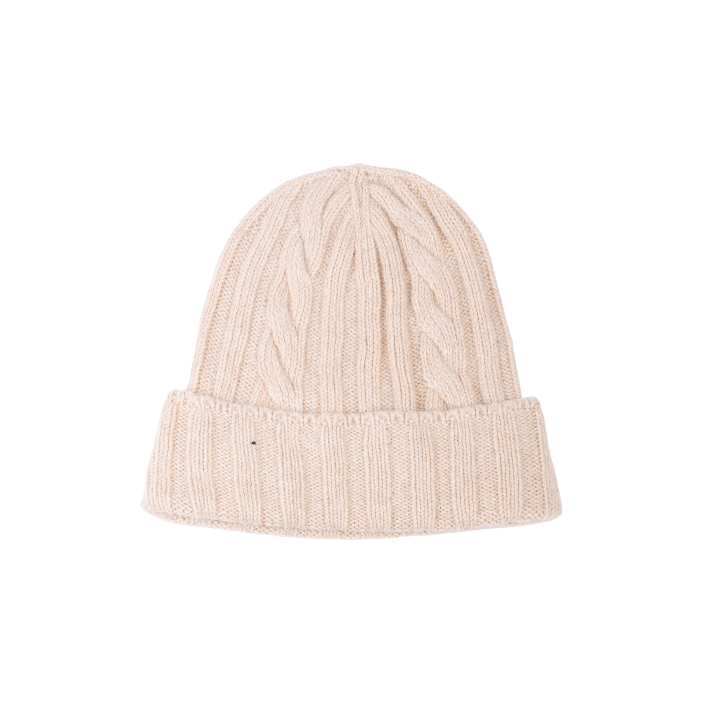 Cappello in Lana con Fantasia di Cucitura a Treccia - Unisex - Made in Italy