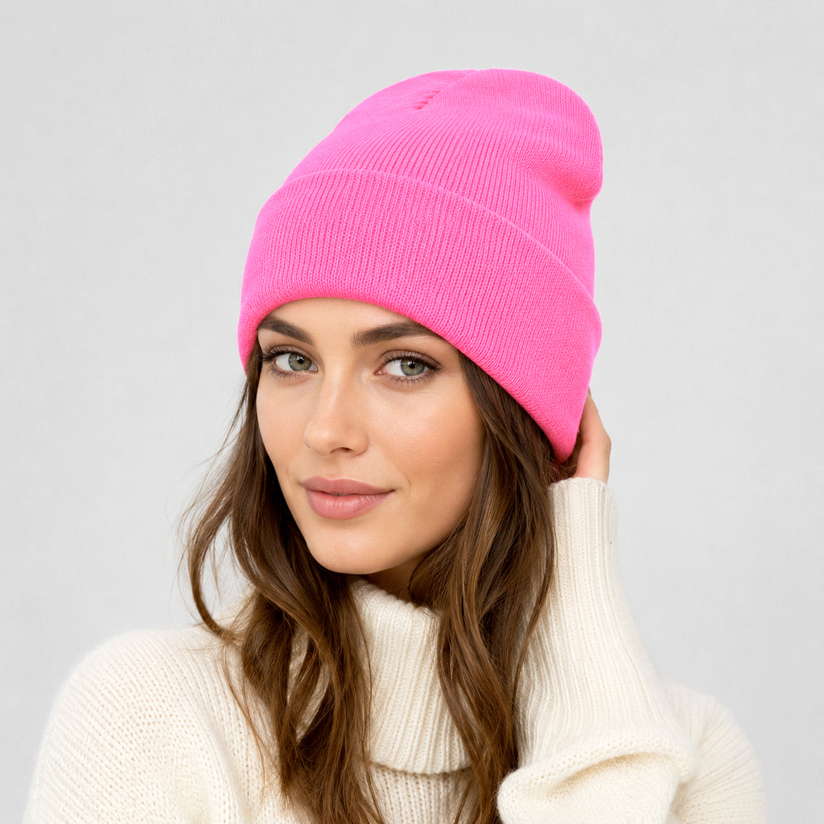 Berretto Unisex in Lana Merino, Cappello Invernale Made in Italy