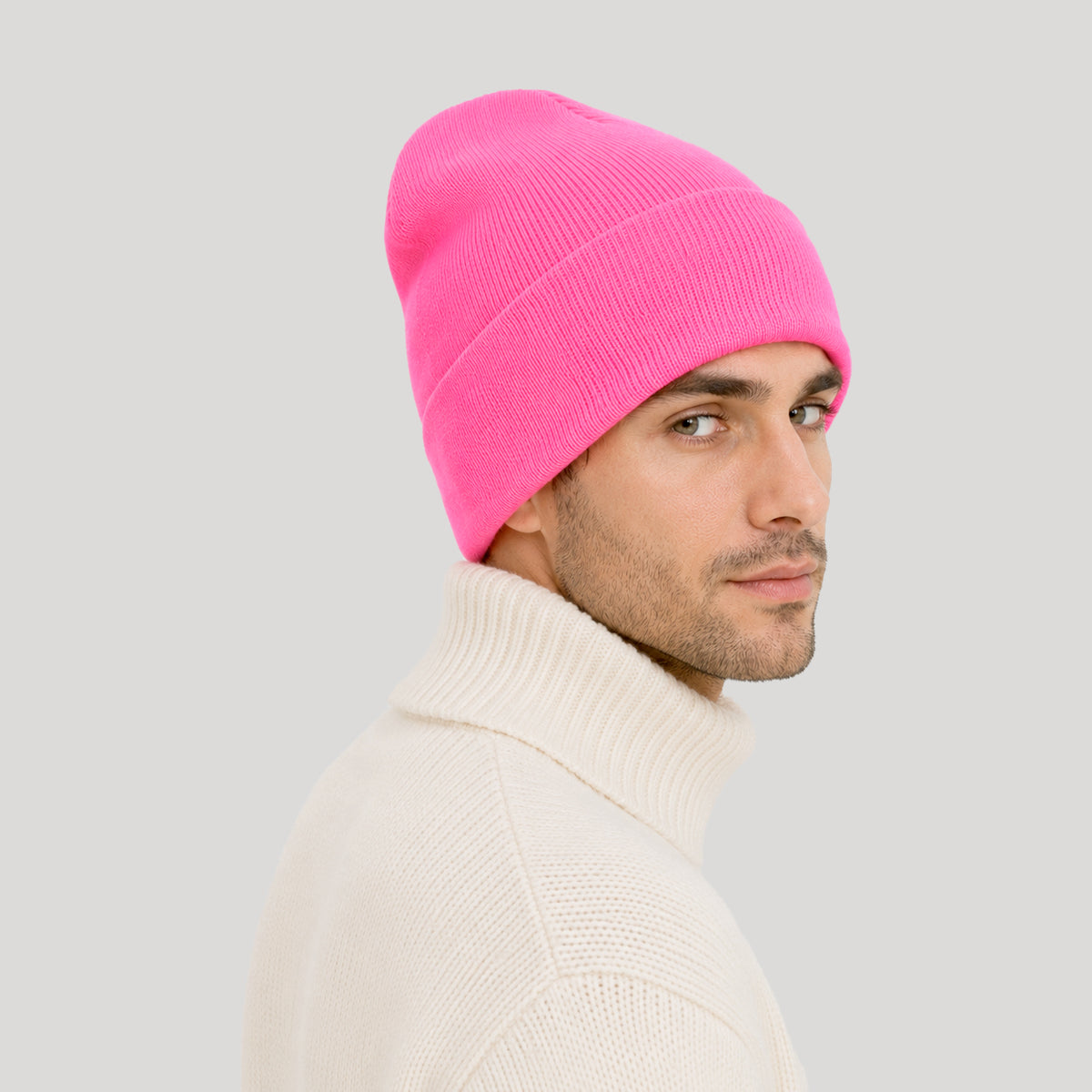 Berretto Unisex in Lana Merino, Cappello Invernale Made in Italy