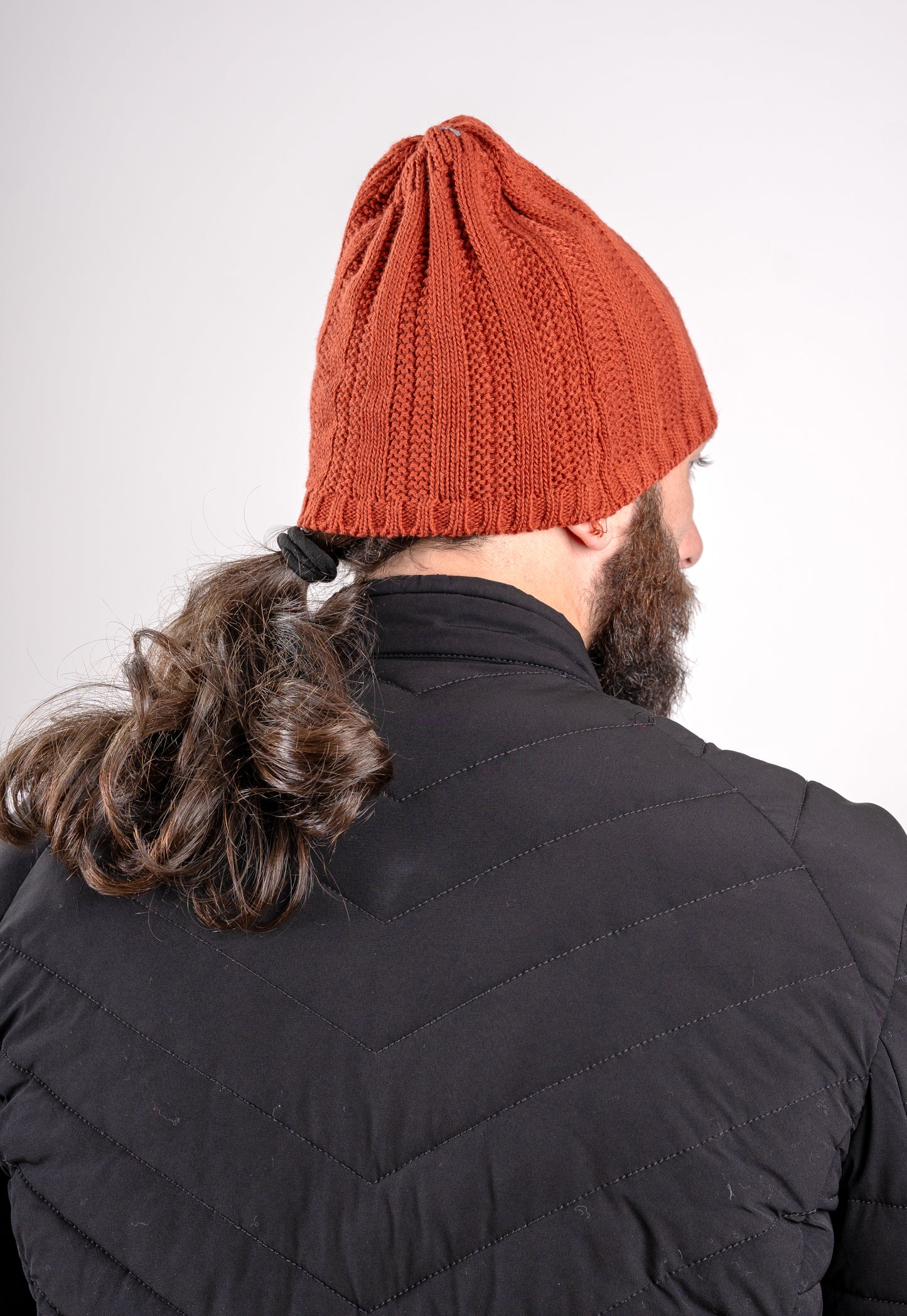 Berretto a coste Larghe Senza Risvolto - Unisex - Made in Italy