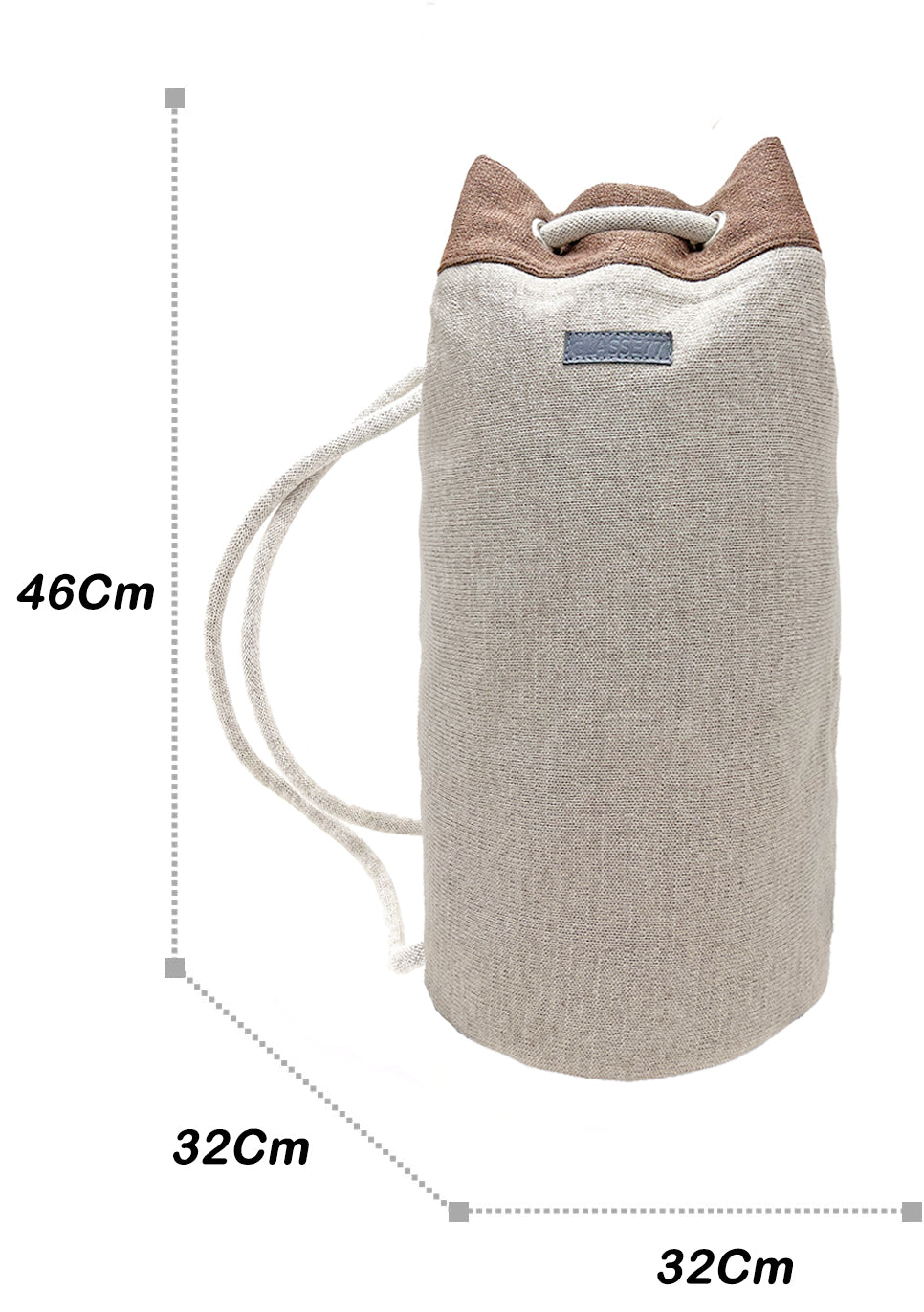 Zaino a corda/Sacca Mare - Borsa multiuso per palestra o viaggio - Prodotto artigianle - Made in Italy